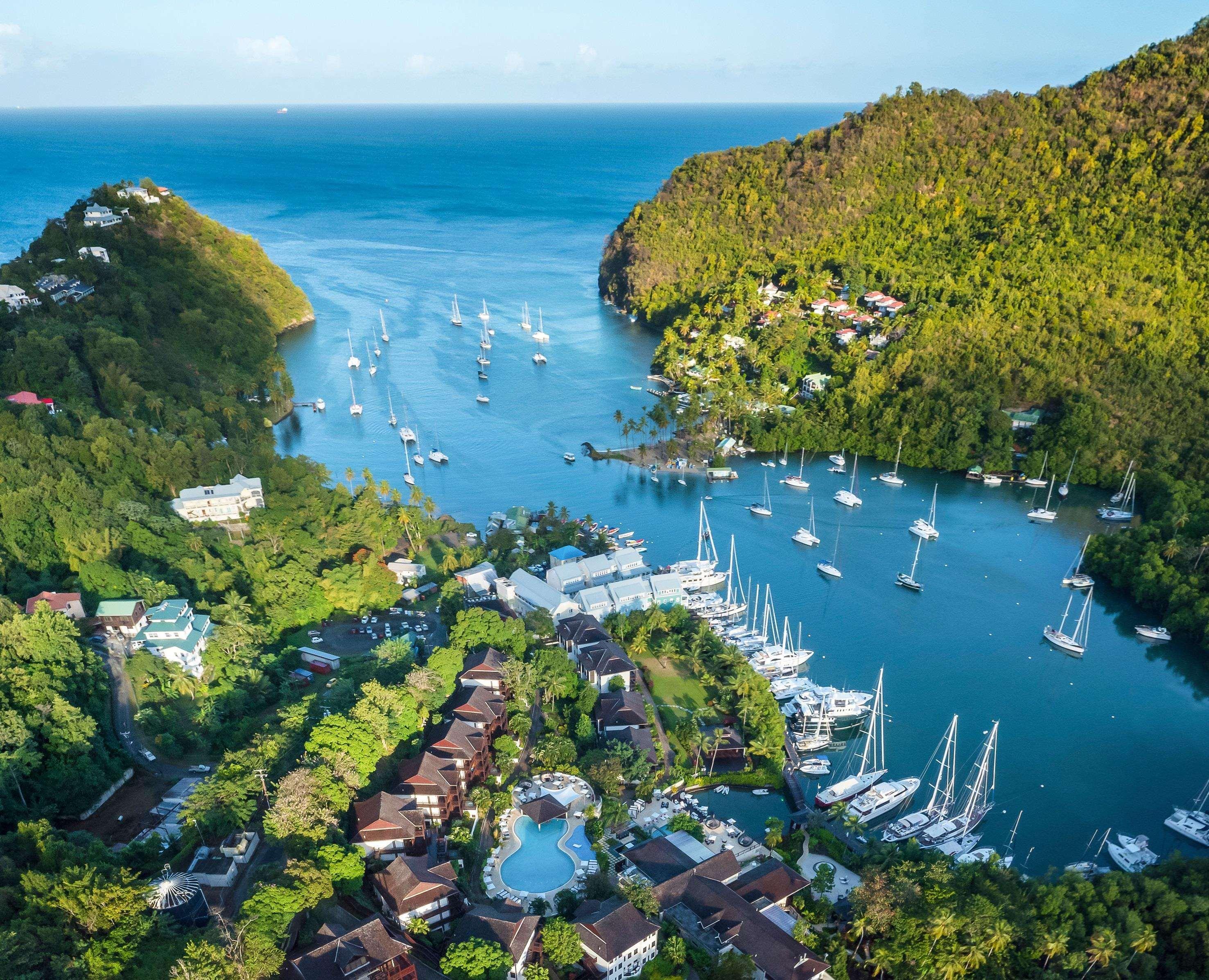 Marigot Bay Resort And Marina Esterno foto